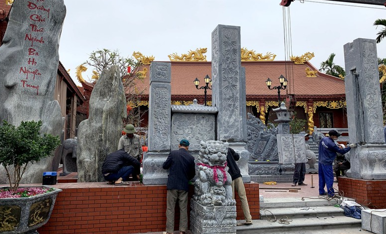 mẫu trụ đá đẹp, giá rẻ 