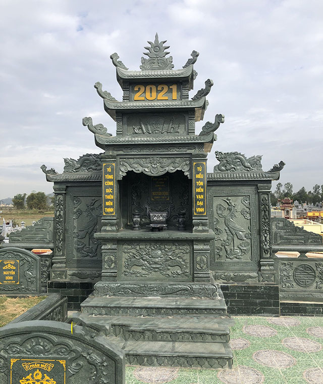 mẫu lăng mộ đá ưa chuộng nhất