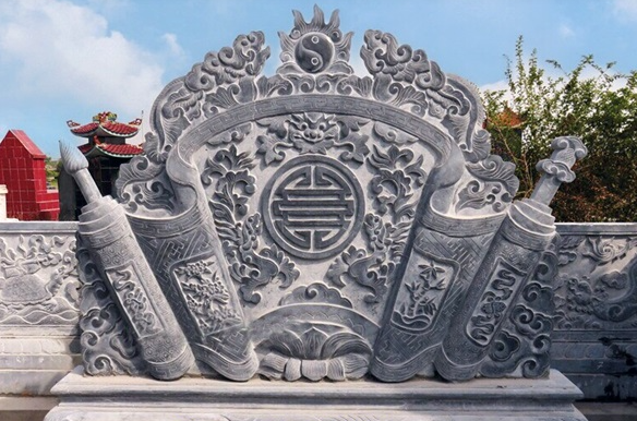 Các mẫu cuốn thư đá đẹp tinh xảo