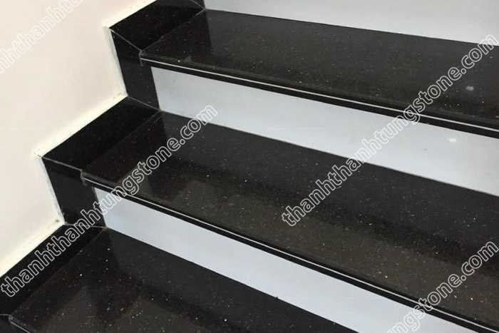 Cầu thang đá kim sa - độ bền cao, đẹp mắt 